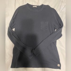 Marine Layer Waffle Knit Longsleeve Tee. men’s large.